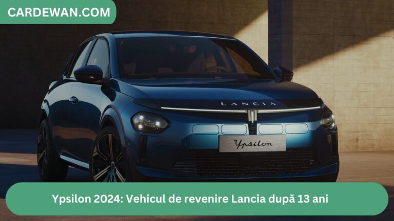Ypsilon 2024: Lancia comeback vehicle after 13 years